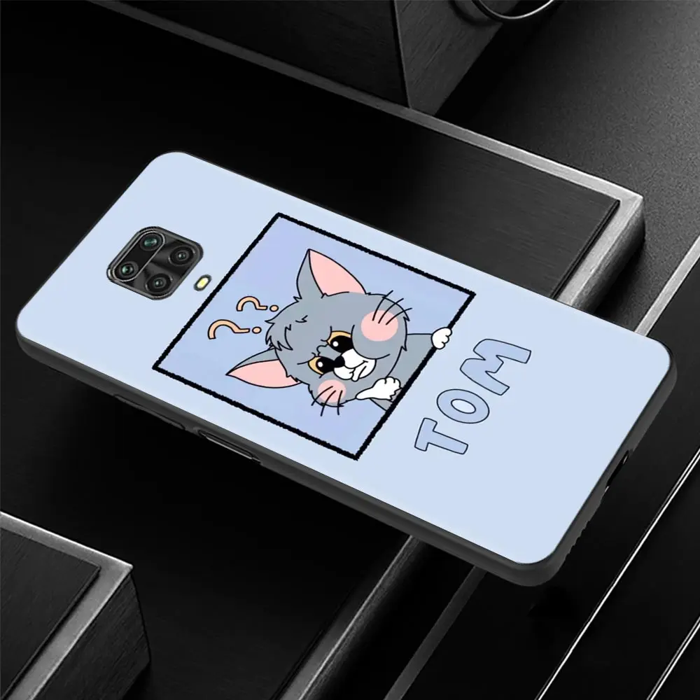 Чехол для телефона Xiaomi Redmi Note 9S 9T 9 8T 11 10 8 Pro 9A 9C 10C K50 K40S K40 Capa Classic Cartoon Tom and Jerry |