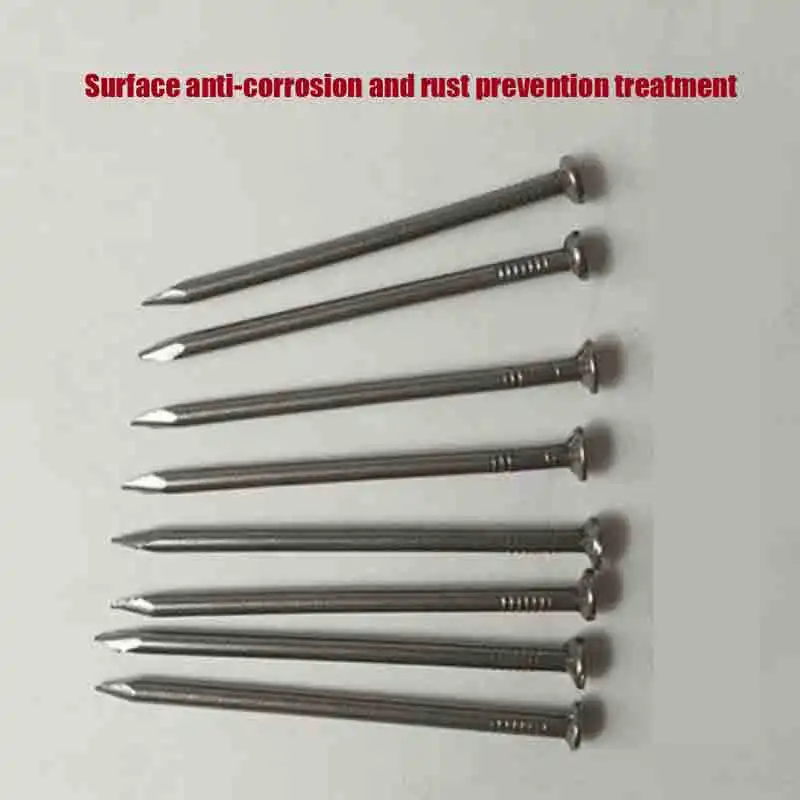 Стандартные стальные гвозди сделанные в Китае заводская цена обычные с плоской