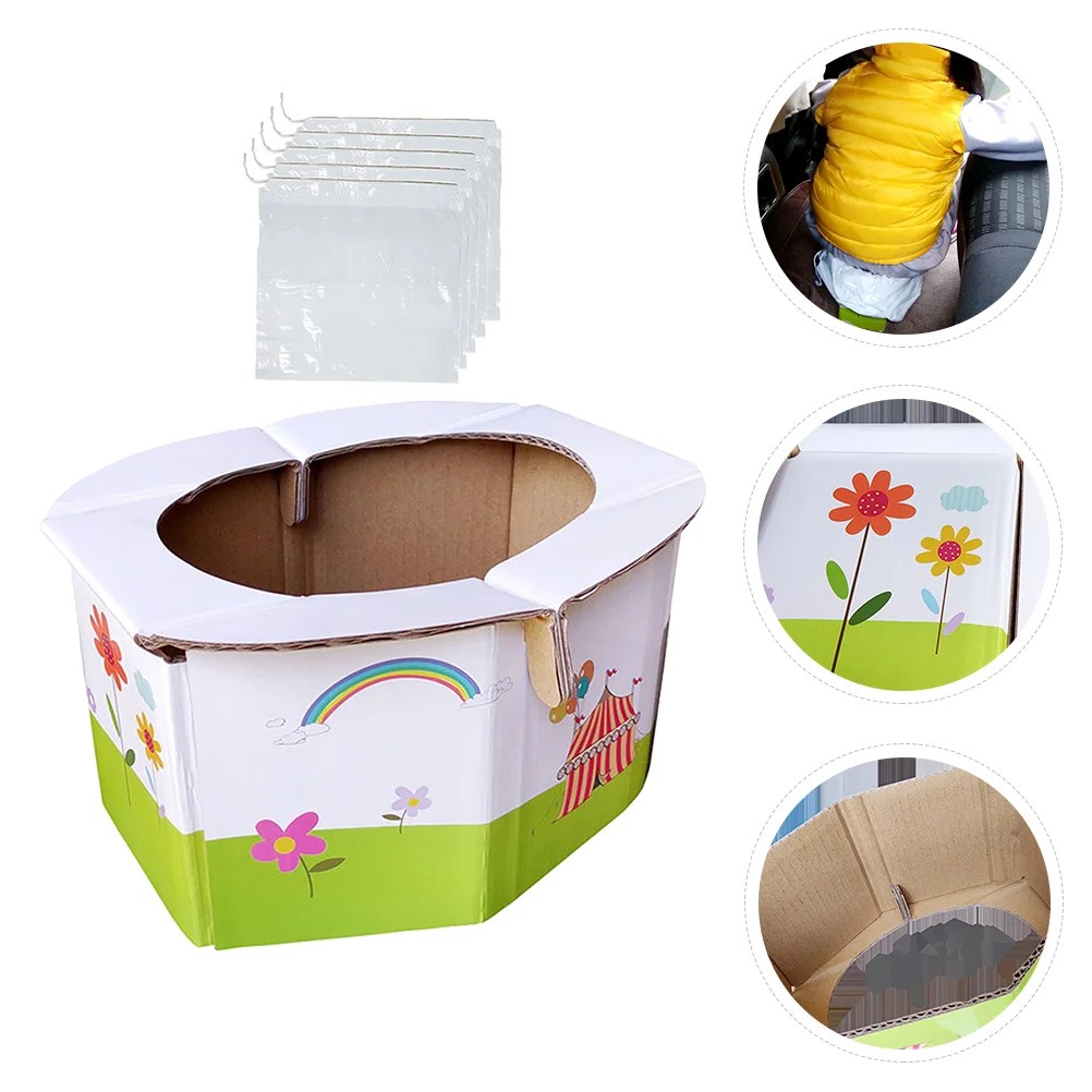 

1pc Foldable Baby Paper Potty Portable Baby Travel Potty Kid Toddler Potty