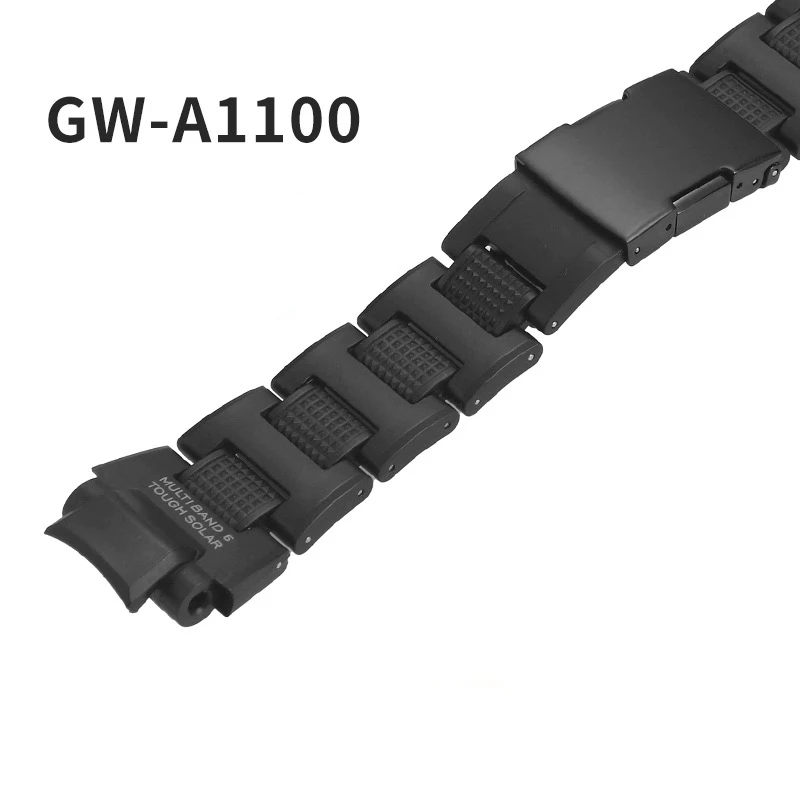 Сменный оригинальный Встроенный ремешок для часов Casio Gw1100, пластиковый стальной композитный выпуклый ремешок для часов версии/Gw4000/A1000