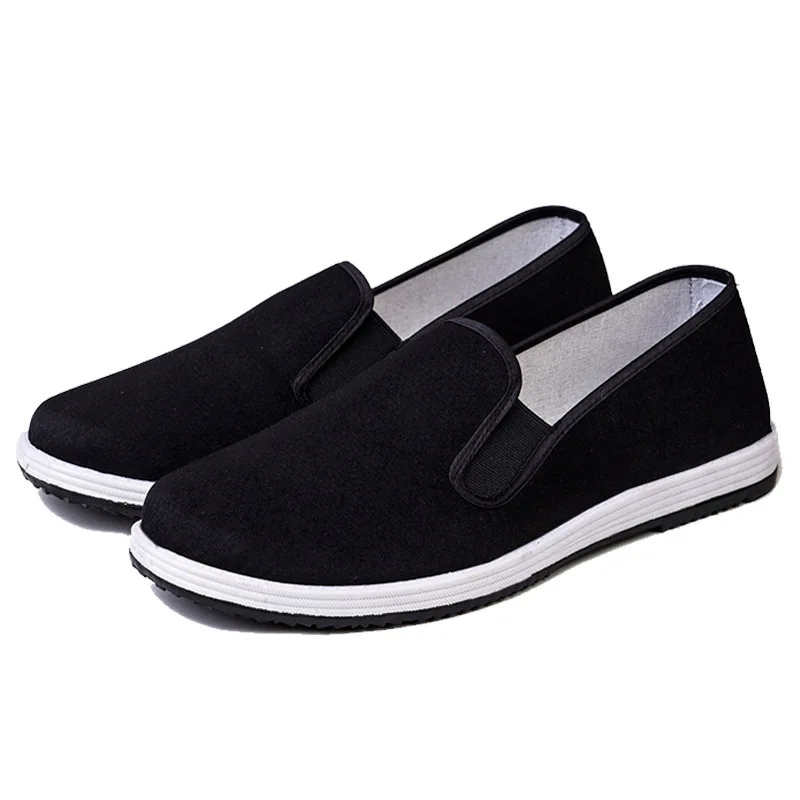Men's Shoes Old Beijing Cloth Casual Light Soft Bottom Comfortable Breathable Non-Slip Wear-Resis...