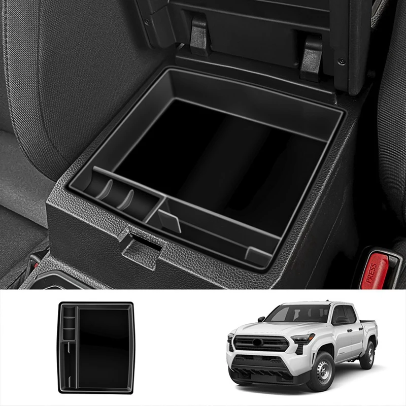 Car Armrest Storage Box For Toyota TACOMA 2024 Central Control Interior Stowing Accessories |