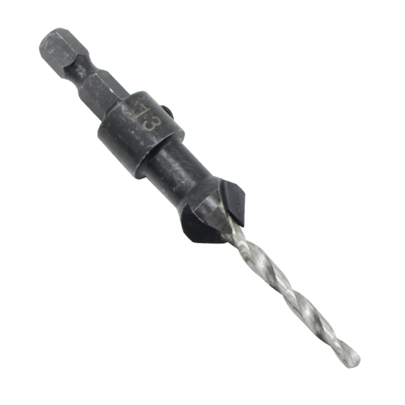 

Hex Shank Quick Change Counter Sinker Drill Bit Set Punch Tool Sets for Wood Countersink Bit Reaming Drill Hole