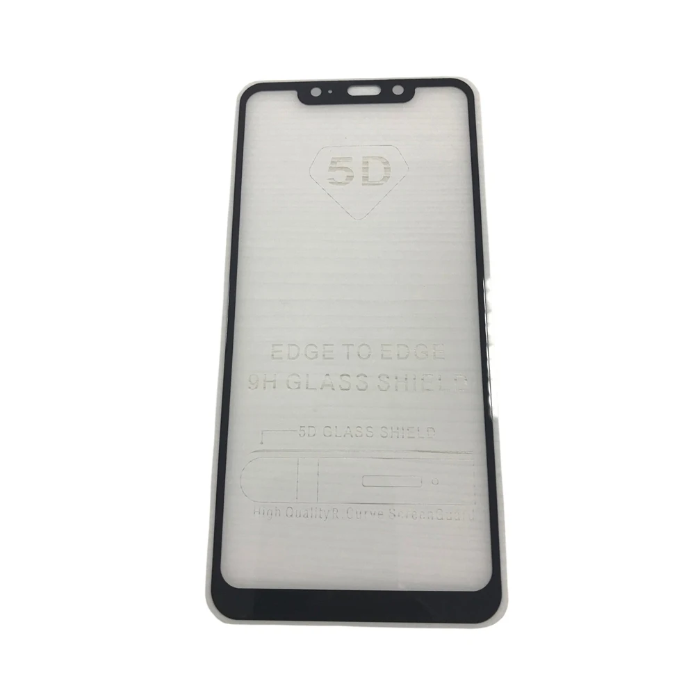 Защитное стекло 5D SG для Xiaomi Redmi Note 6 Pro черное |