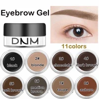 1 pc eyebrow dye gel waterproof shadow for eye brow long lasting tint shade makeup paint pomade cosmetic with brush natural