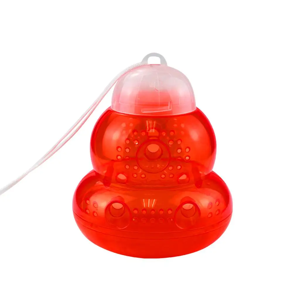 

Gourd Shaped Bee Catcher Reusable Bee Insect Trap for Garden Yard (Red)