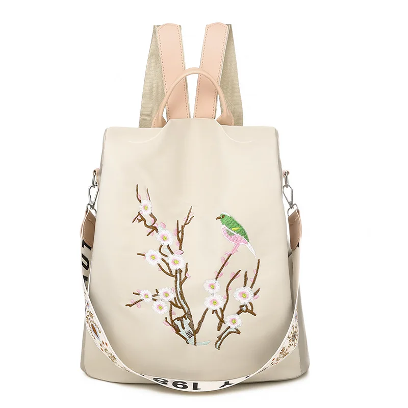2022 New Oxford Anti-theft Women Backpack Fashion Print School Bag High Quality Large Capacity Backpack