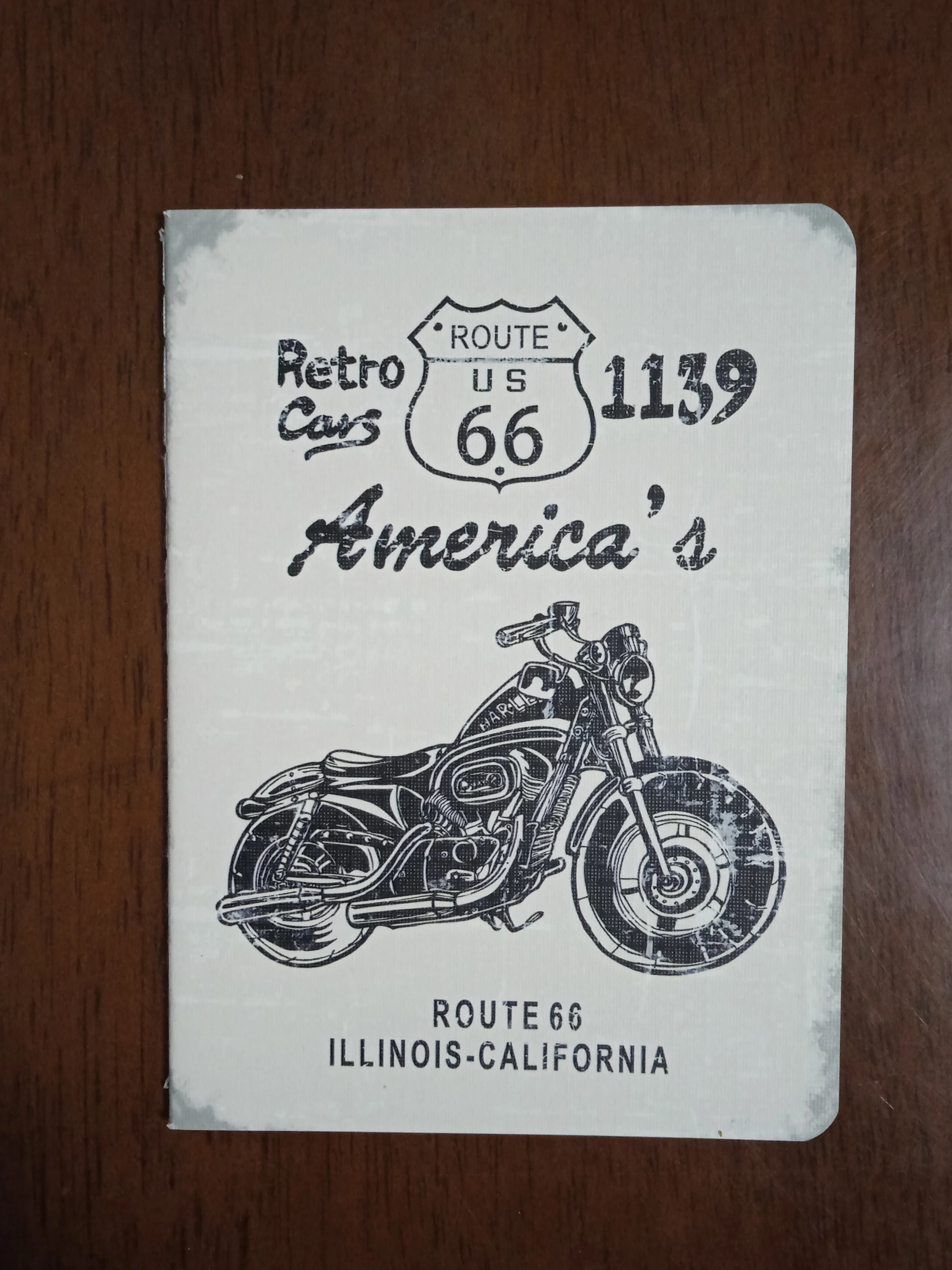 

105mmx142mm vintage motorcycle notebook(1piece)