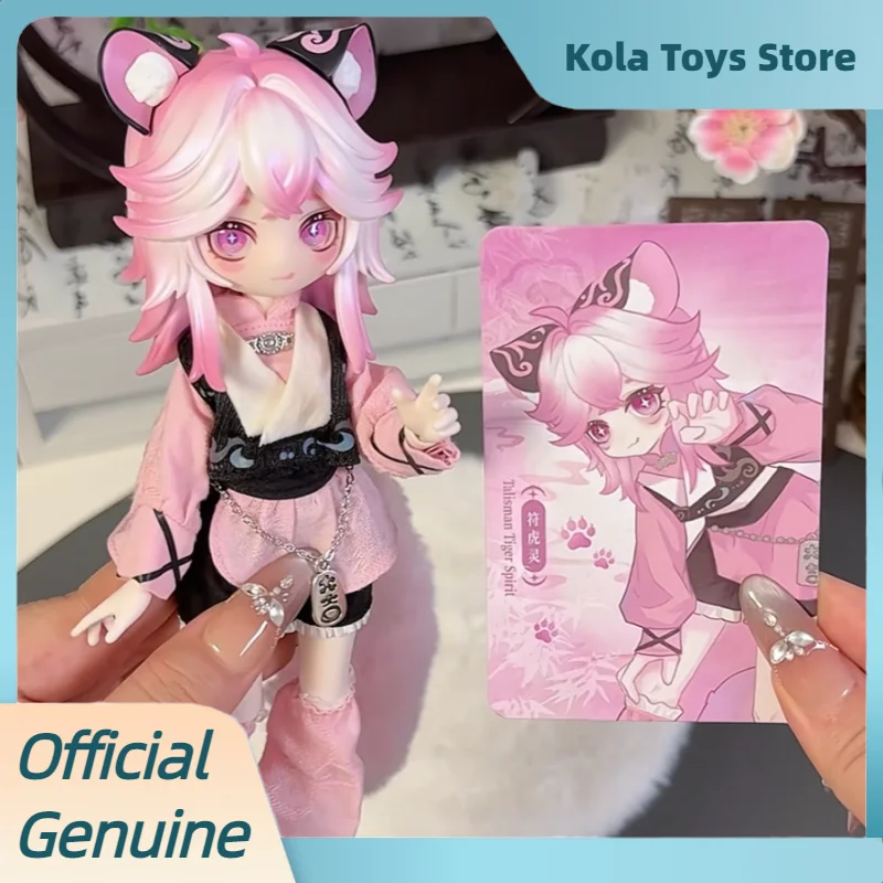 Фото Оригинальная коллекционная фигурка Happy Engine BJD Doll Blind Box 1/8 Yoo Minge Nightwalk, игрушка-украшение для рабочего стола, загадочный подарок для коллекционеров №2