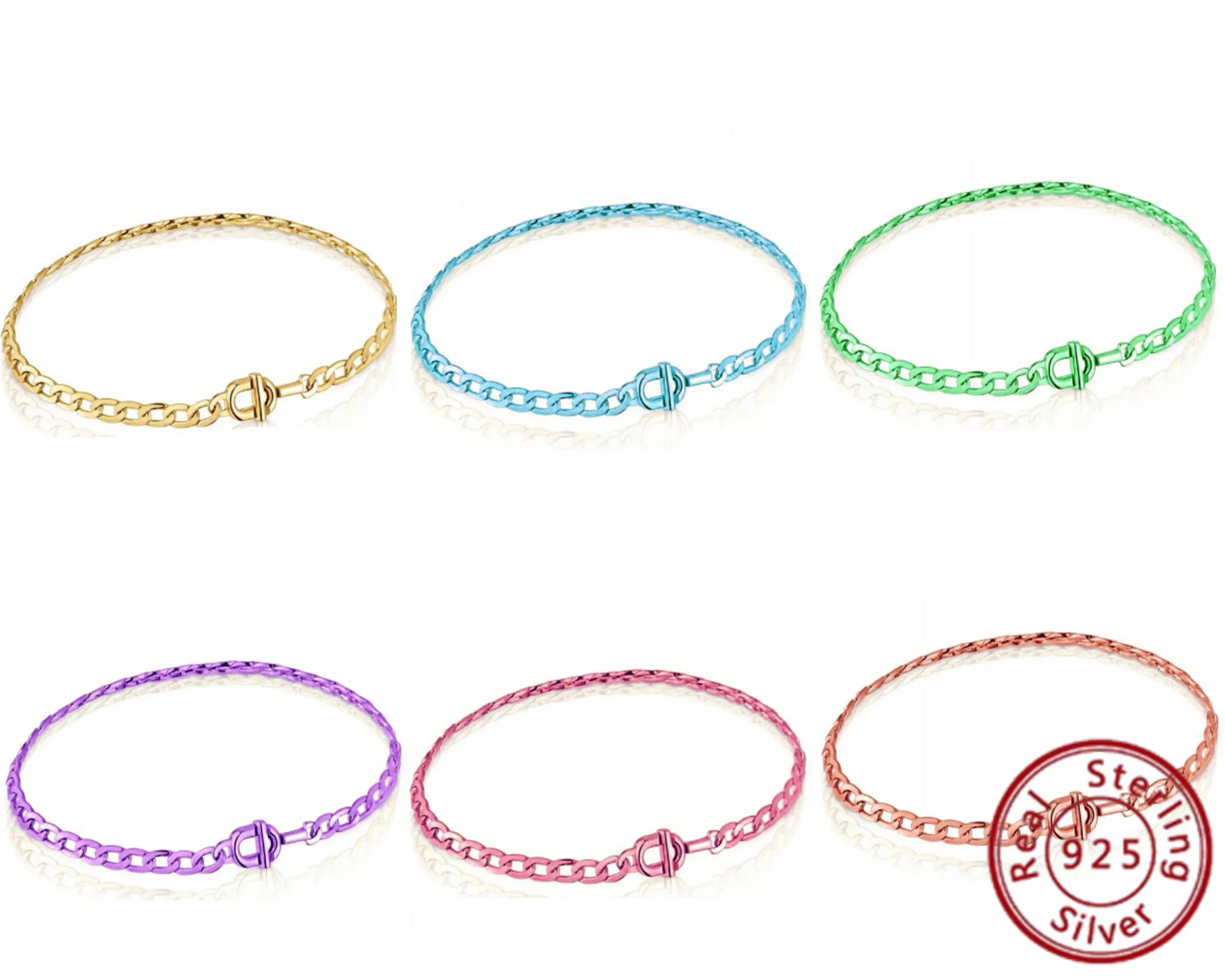 

Браслеты из серебра 2023 пробы с испанским медведем-блестящие и изысканные, придающие ощущение гламура любому наряду