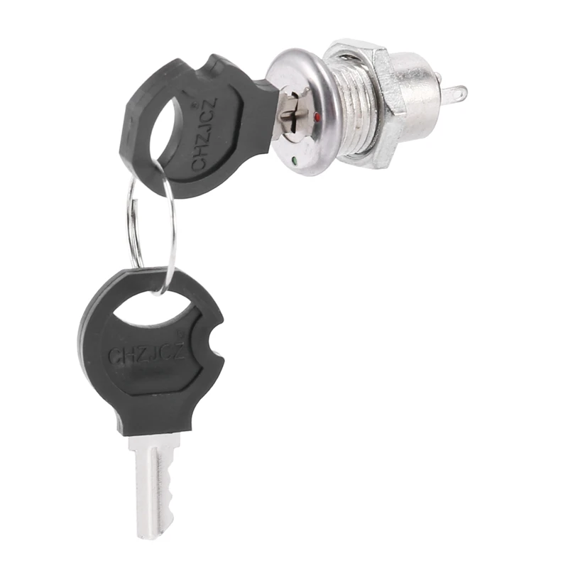 ВКЛ. Выкл. Две клеммы Keyswitch Keylock Switch w Keys | Строительство и ремонт