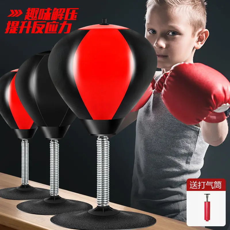 

Children'S Boxing Ball, Sandbag Boxing, Indoor Home Speed Reaction Ball, Tumbler Training, Boxing Target Training Equipment Set