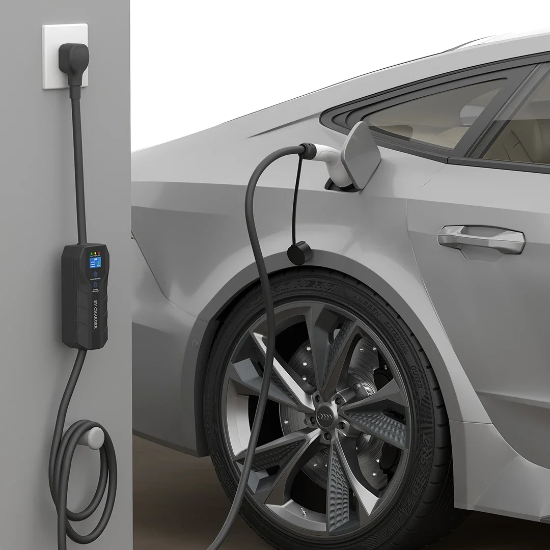 7Kw 32A Gbt тип 1 Тип 2 Ev зарядное устройство для электромобиля быстрая зарядка Evse