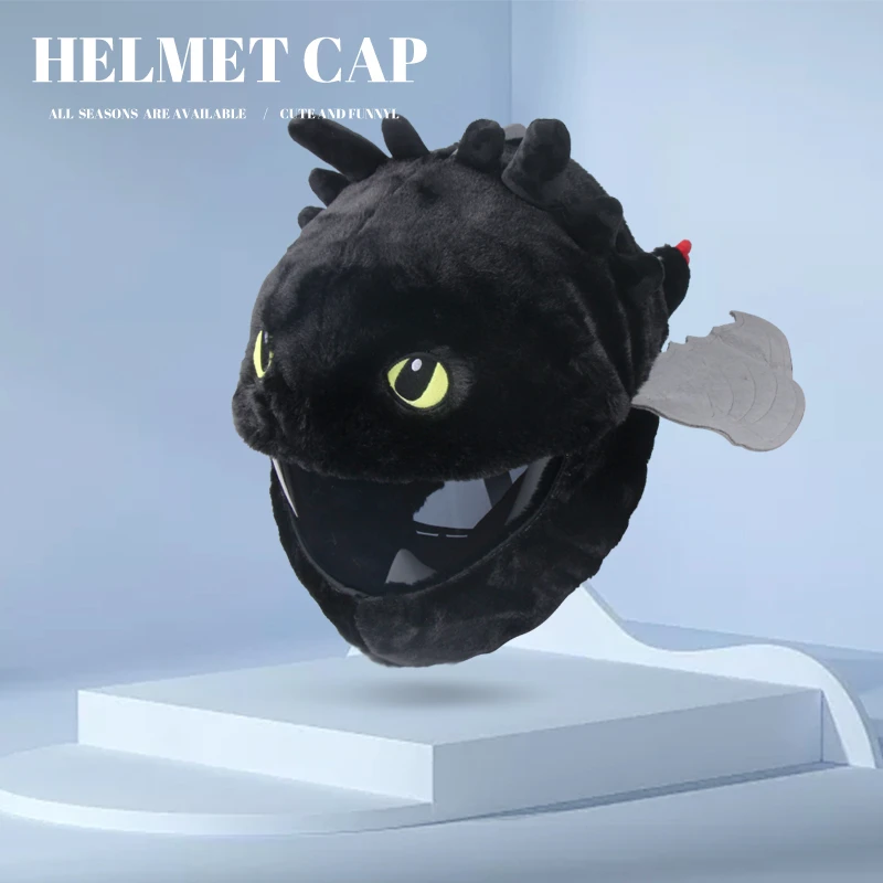 

2022Motorcycle Helmet Protective Cover Cartoon Motorcycle Full Face Helmet Protective Cover Cute Multi-ColorOptional Personality