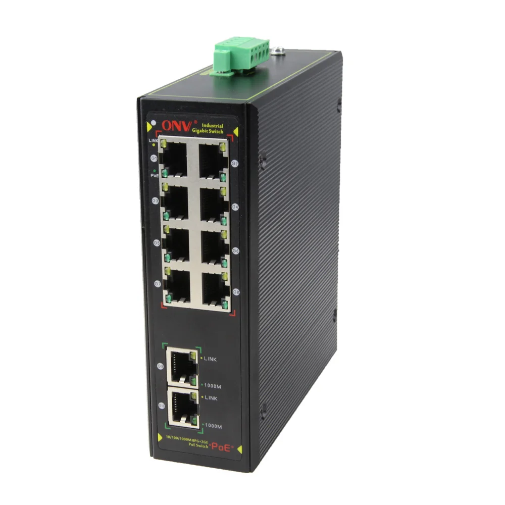 

Manufactures 4 6 16 24 Ethernet 10/100/1000Mbps gigabit managed network reverse PoE switch 8 port