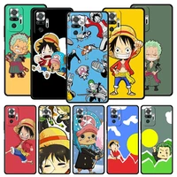 one piece cute cartoon luffy phone case for xiaomi redmi note 11 10 9 8 pro 11s 10s 9s 7 8t 9t 9a 8a 9c k40 gaming 11t 5g cover
