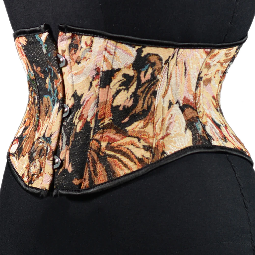 Женский регулируемый сексуальный 6 3 дюймовый короткий корсет под грудь для талии