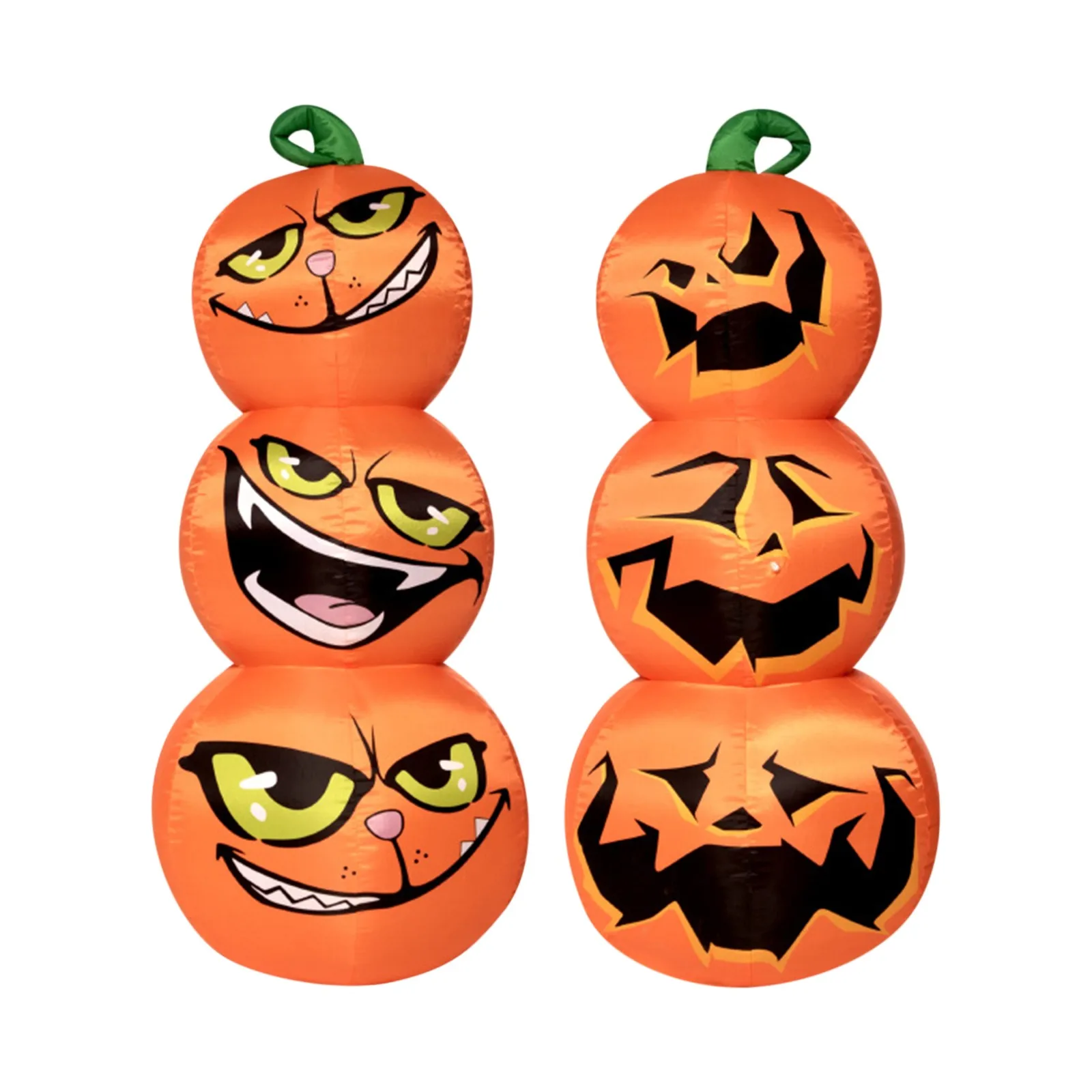 

1.2m Halloween Pumpkin Balloons Home Decor Cross-Border Atmosphere Inflatable Grimace Decoration Led Light Party Supplies Props
