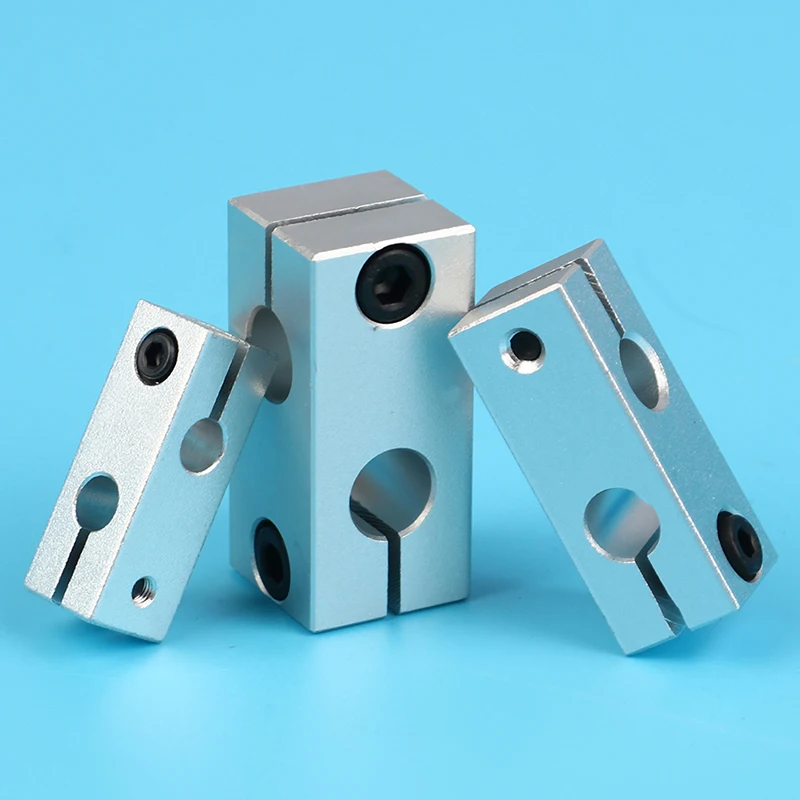 

Pillar Fixing Clamp Vertical Fixed Diameter Fastening Aluminum Alloy Optical Axis Cross Block Steel Pipe Fixing Bracket Connecti