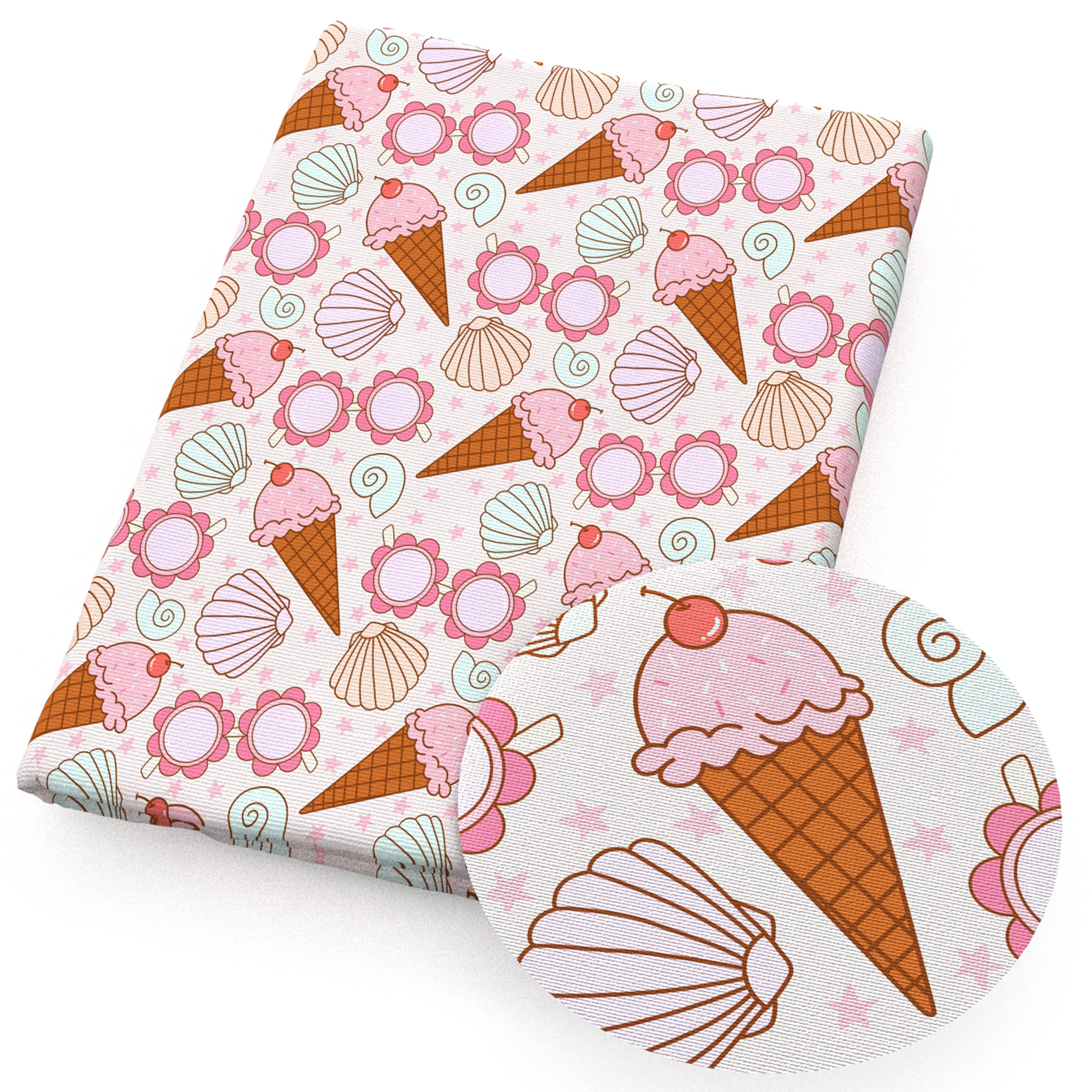 50*145 см Лоскутная печатная ткань из полиэстера и хлопка для шитья