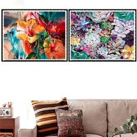 diy 5d diamond painting natural flowers full drill square round embroidery mosaic art picture of rhinestones home decor gifts
