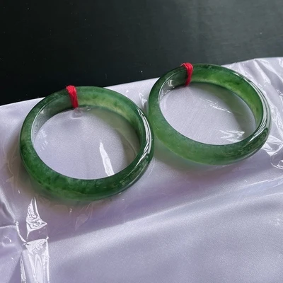 

zheru Jewelry Natural Burma Jade 54mm-62mm bracelet Exquisite Princess bracelet send girlfriend send mom
