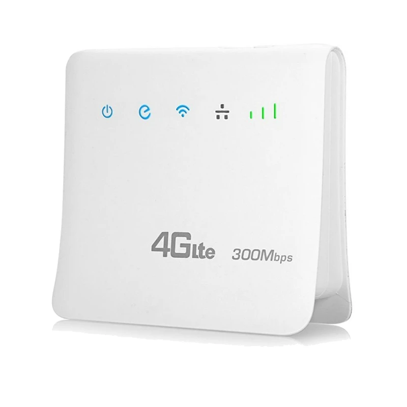 

300Mbps Wifi Routers 4G Lte Cpe Mobile Router With LAN Port Support SIM Card Portable Wireless Router Wifi 4G Router