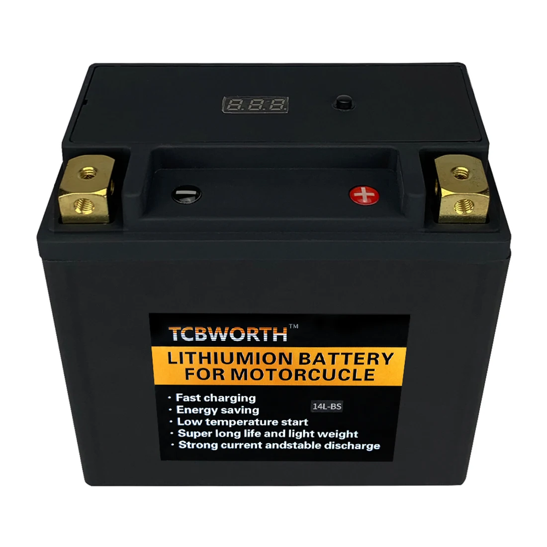 

Аккумулятор Lifepo4 для мотоцикла, батарея 520A для мотоцикла, заменяет 14-bs 14l-bs (1 комплект) Atv, Utv, Jet Ski, Scooter, Lawn, 12 В 9 Ач