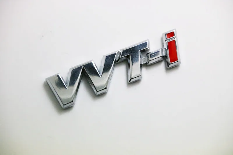 

3D металлический VVT i Logo VVTi эмблема автомобильное Крыло Стикер Для Yaris RAV4 Auris эмблема на багажник стикер аксессуары