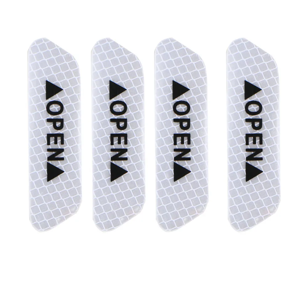 Предупреждающие знаки двери автомобиля со светоотражающими наклейками для