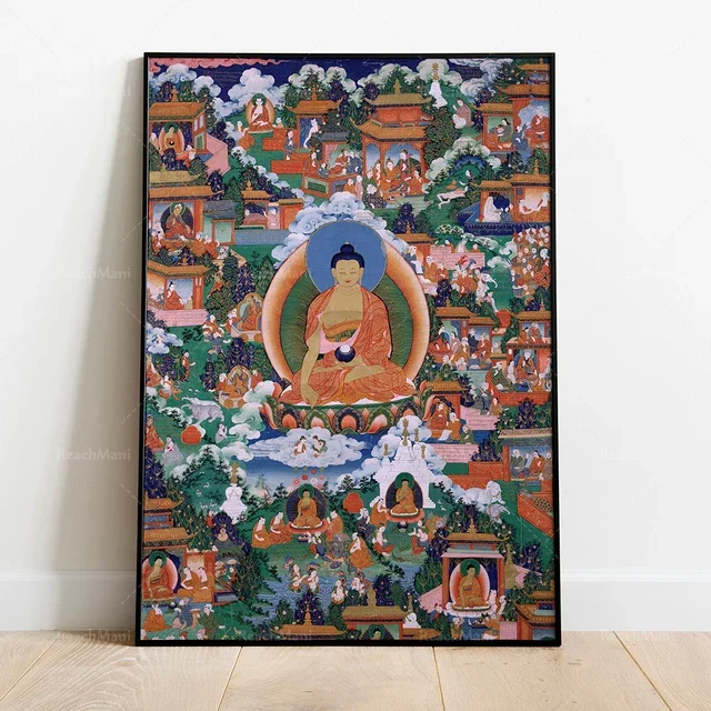 

Настенный Декор С Изображением Древней Буддийской Истории - Принт Ваджрйогини Из Мьянмы И Непала, Тибетская Фотография