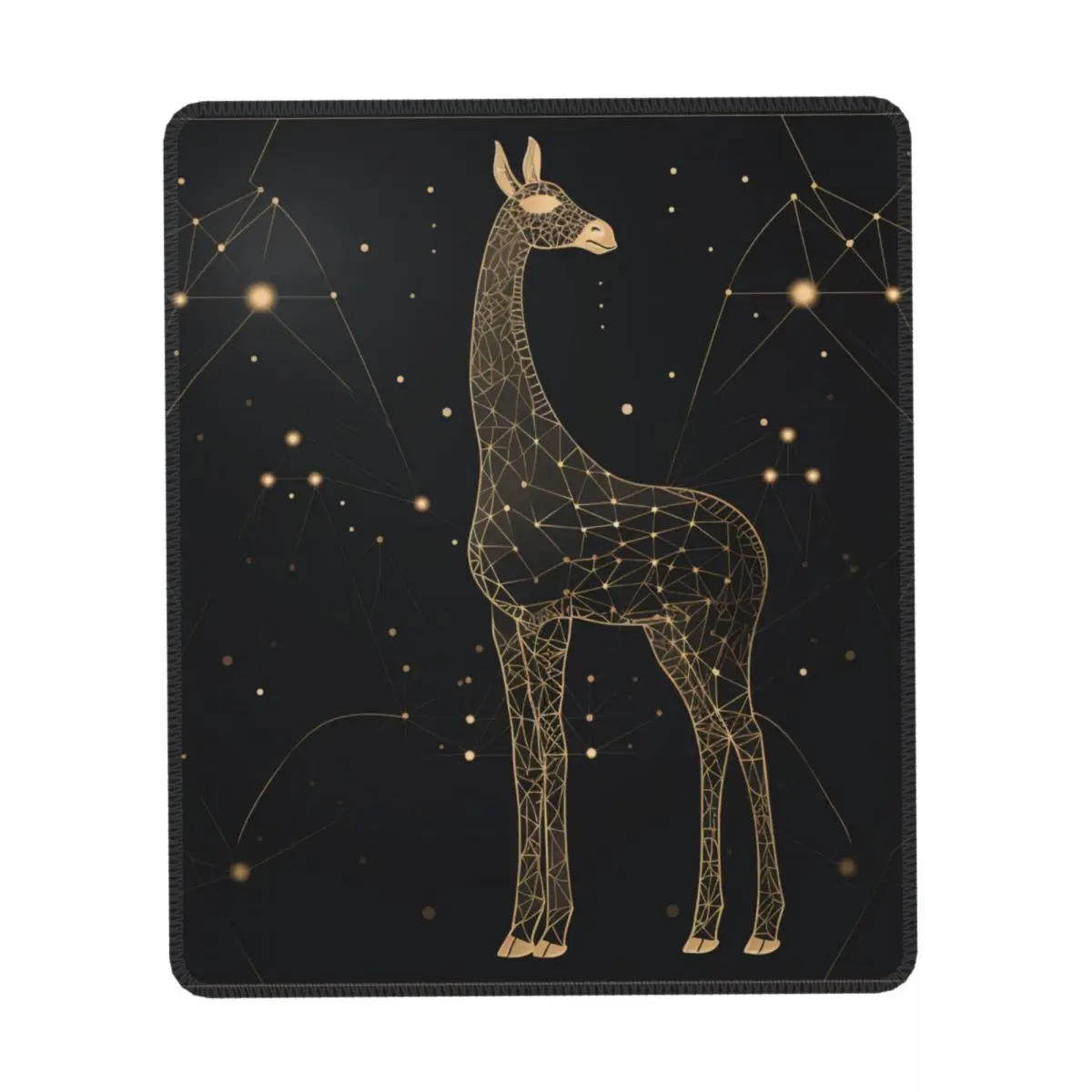 

Giraffe Vertical Print Mouse Pad Minimalist Art Astro Geometry Aesthetic Cute Mousepad Desk Non Slip Rubber Mouse Pads
