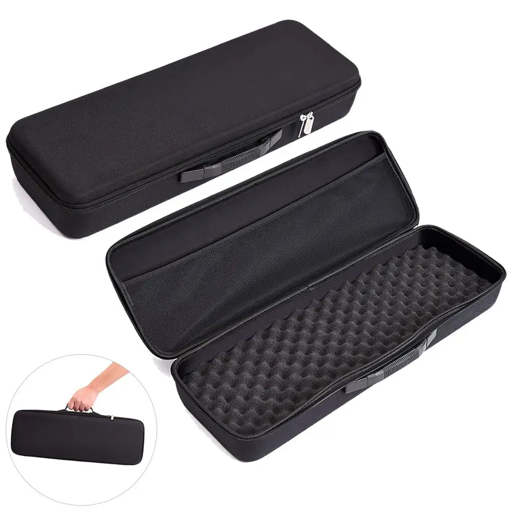 

Fishing Reel Accessory Tool Box 54cm Shockproof Hard Shell Fishing Gear Storage Case With Non-slip Handle