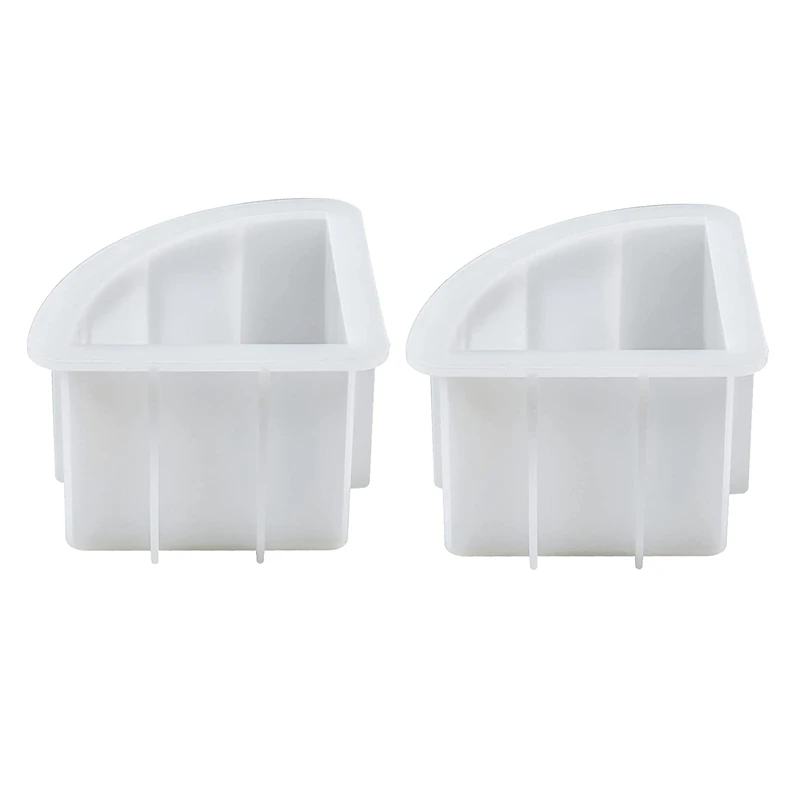 

2Pcs Big Bookend Resin Mould, Silicone Mould For Flower Preservation, Deep Epoxy Mould For Resin Art