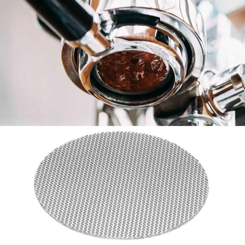 

Кофейный портативный фильтр 51/53, 5/58, 5 мм, многоразовый фильтр мкм, тонкий фильтр для обратной промывки, аксессуары, детали для кофе