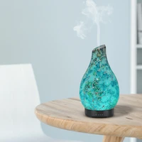 mosaic glass pattern seven color modes perfume mist diffuser essential oil humidifier
