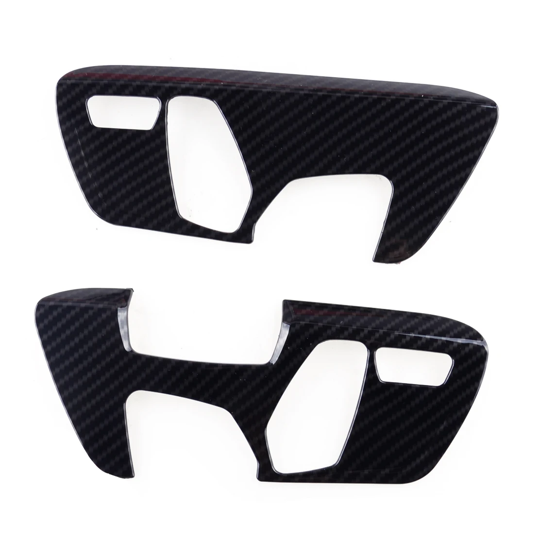 

2Pcs Seat Adjust Handle Switch Button Panel Cover Trim Fit for Toyota Supra 2019 2020 2021 LHD ABS Plastic Carbon Fiber Style