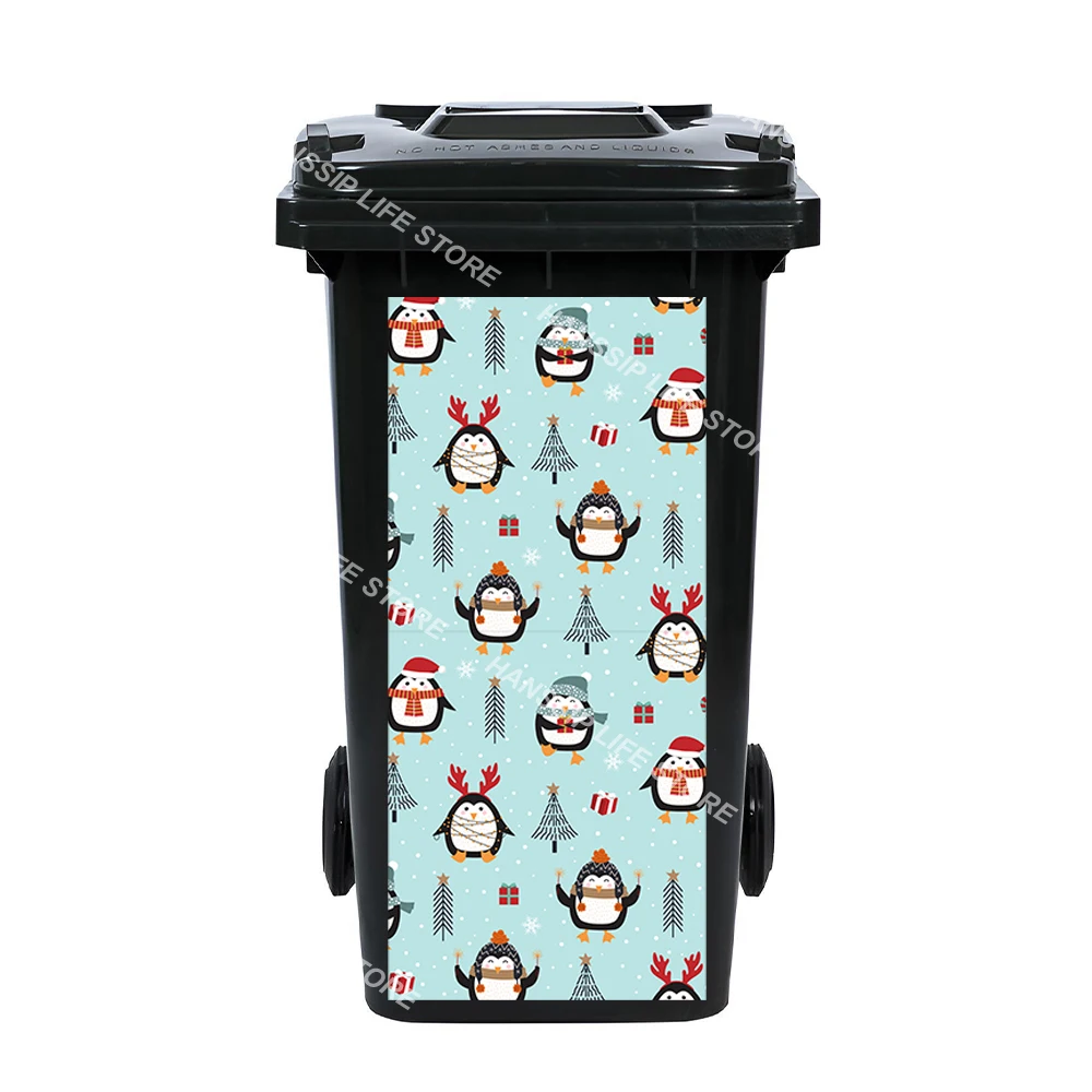 2024 рождественский креативный мультяшный медведь с изображением лося мусорный