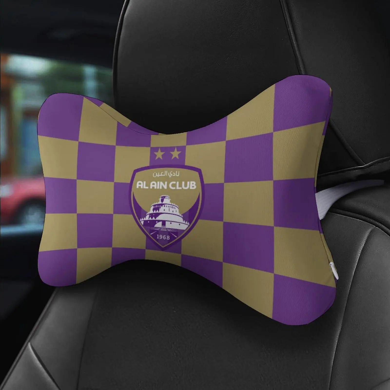 Al Ain FC автомобильная подушка для шеи из пены с эффектом памяти подголовник