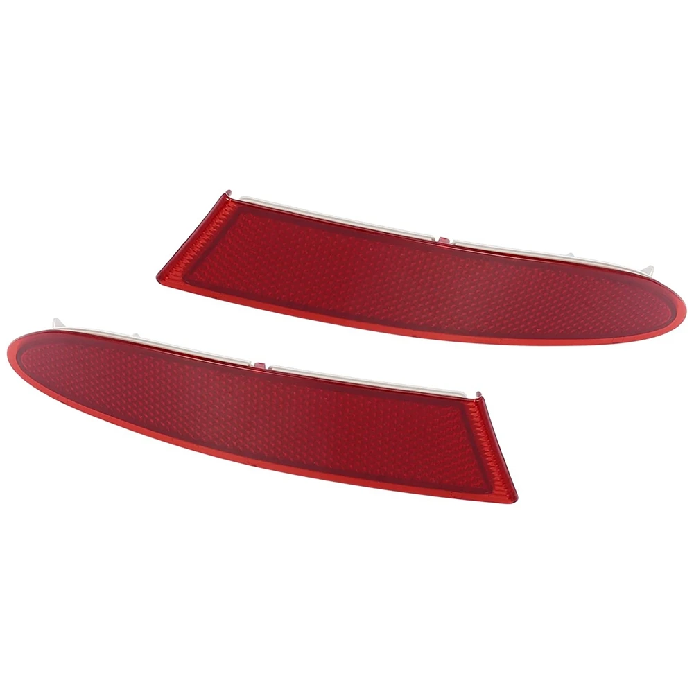 

Car Rear Bumper Reflector Strip Cover Left Right Side 63147217315 63147217