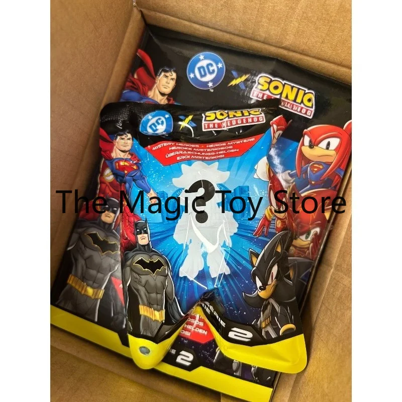 Фото Оригинальные наборы Jakks Pacific DC X Sonic Collaboration, вторая серия, в закрытых пакетах: фигурки 2,5 дюйма (прибл. 6,35 см) Коллекционные фигурки (8 см) №1
