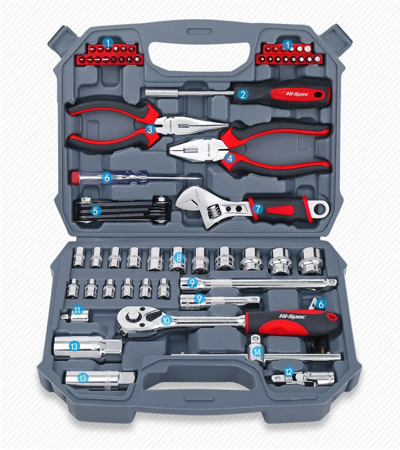 

New Low Price Tool Set Hand for Car Repair Ratchet Spanner Wrench Socket Set Car Repair mechanical Tool ferramentas Kits