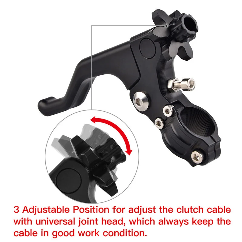 

Motorcycle Short Stunt Clutch Lever Sports Car Street Car Clutch Handle Assembly for Yz125 Yz250 Yz250F Yz250X Yz125X Yz450F