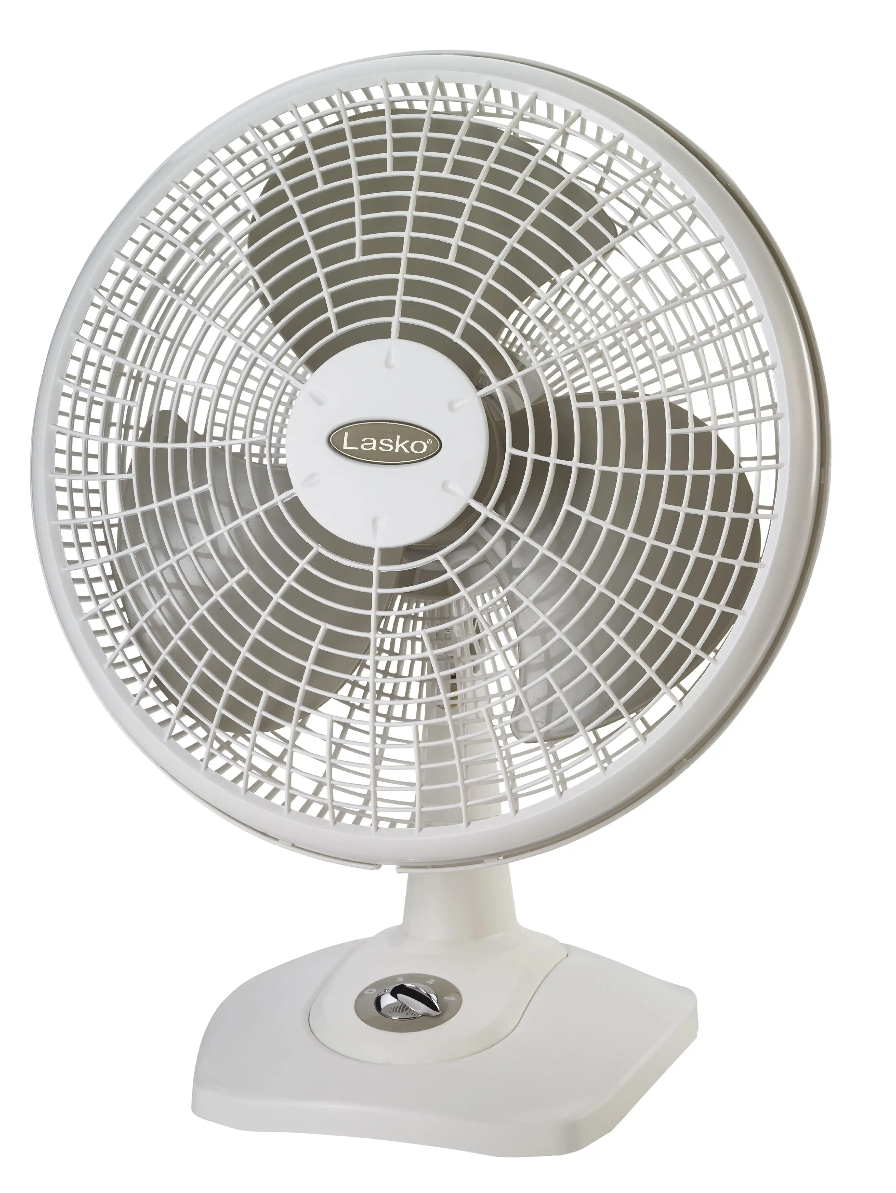 

16" 3-Speed Oscillating Performance Table Fan with Tilt-back, Model 2506, White