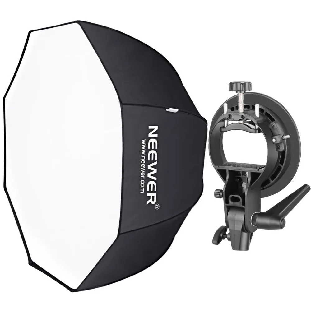 

Neewer 32 Inches/80 Centimeters Octagonal Softbox With S-Type Bracket Holder (with Bowens Mount) And Carrying Bag For Studio