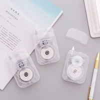 1 pcs correction tape simple stationery office student supplies cute portable press type