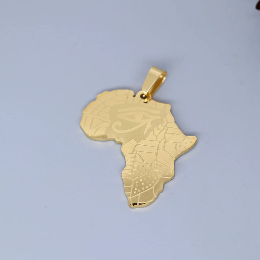 Подвеска из нержавеющей стали Египетский глаз 2 шт