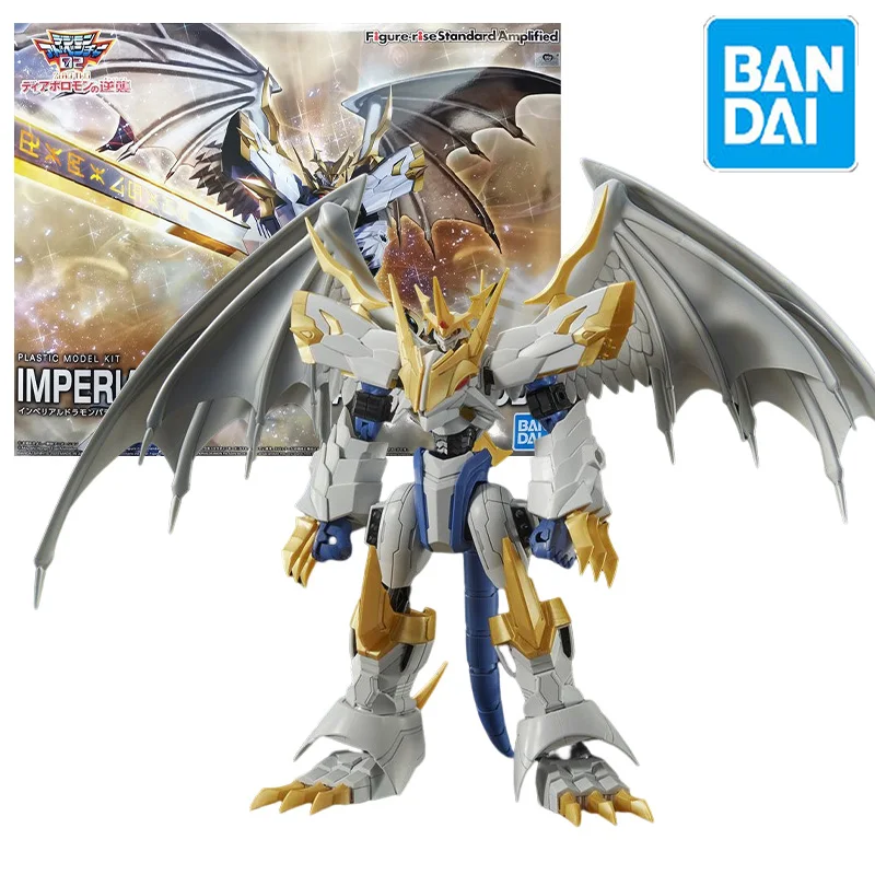 

Bandai Figure-rise Standard Amplified Digimon Adventure IMPERIALDRAMON PALADIN MODE Anime Action Figure Assembly Model Kit Toy