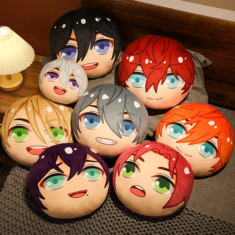 

10-30cm Ensemble Stars Plush Toy Cute Sazanami Jun IBARA Hiyori AIRA Ogami Koga Doll Soft Throw Pillow Home Decor Gift for Child