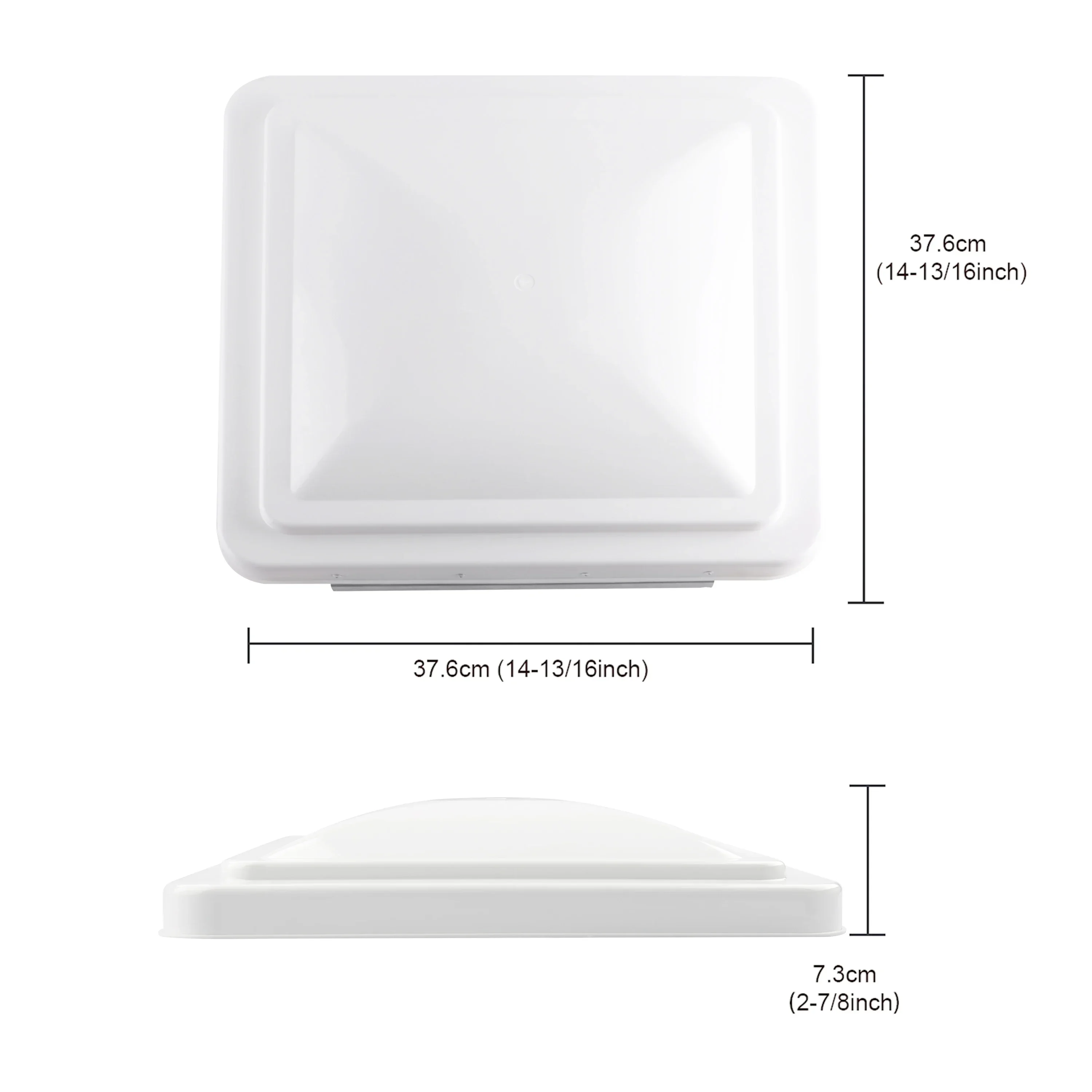 Комплект вентиляционных отверстий для крыши RV EM711 14x14 дюймов с вентилятором и